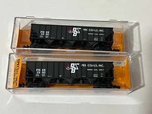 LIFE LIKE 9018 (2) PBS KOHLEN 3 BAY HOPPERS AKSARBEN SONDERLAUF SPUR N 1990 - Bild 1 von 7