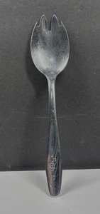 Vintage Wallace Stainless Windswept Serving Meat Fork 8" - Picture 1 of 8