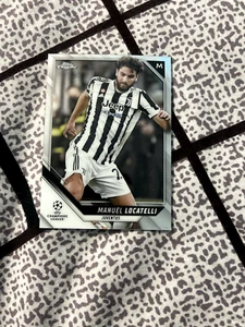 Topps Chrome 2022 Manuel Locatelli Juventus Champions League No.160 - 1 Card - Picture 1 of 1
