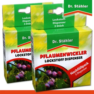 Dr. Stähler 2 x 3 Pflaumenwickler Lockstoffdispenser - Bild 1 von 1