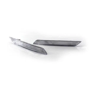 Left+Right Clear White Side Marker Light Reflector For BMW X6 E71 E72 07-14 PA - Picture 1 of 8