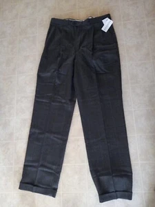 Allyn Saint George Men's American Classic Worsted Wool Dress Pants 36X34 NEW - Picture 1 of 4