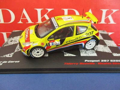 Die cast 1/43 Modellino Auto Peugeot 207 S2000 Rally Tour de Corse 2011 Neuville - Immagine 1 di 4