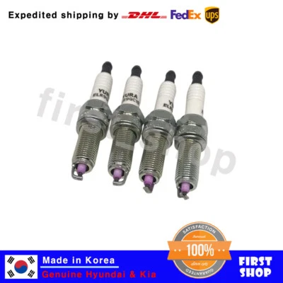 正品 1885810090 发动机点火火火花塞 4P 适用于现代伊兰特 2011 - 2017 — 第 1/4 张图片