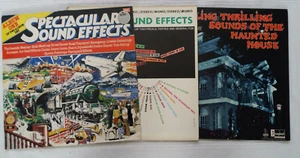 3 Sound Effects Records | Various Titles | Vintage Vinyl | Read Description - Picture 1 of 9