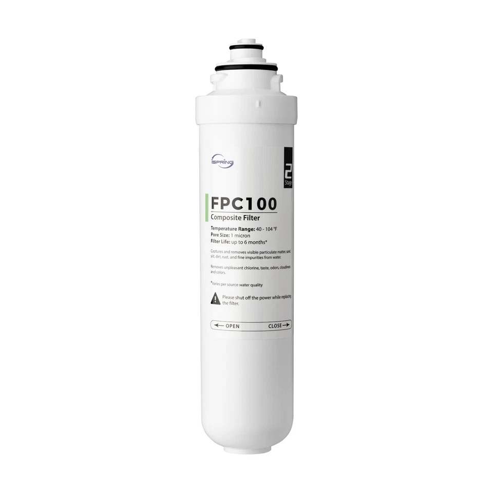 iSpring FPC100 Replacement Filter for RCD100 Countertop Reverse Osmosis System - Image 1 of 1