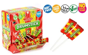 Swizzels DRUMSTICK Original Lollies GLUTEN FREE Kids Party Wedding Chewy Sweets - Picture 1 of 8