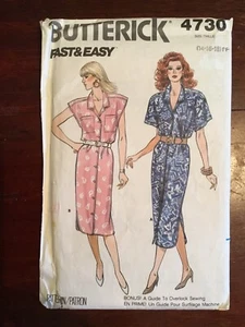 Nuevo patrón de vestido BUTTERICK Misses 4730 talla 14-18 - Imagen 1 de 4