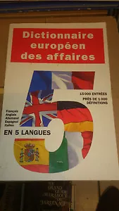 Dictionnaire européen des affaires - collectif - Foto 1 di 1