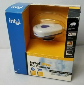 Cámara de PC Intel Pro importación video de video de videograbadora ~ Windows 98/ME NUEVA caja abierta - Imagen 1 de 6