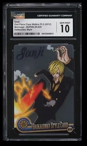 Clear Wafers Pt.2 Sanji CGC 10 2012 Japón #OPDS-20-029 estilo Daikaizoku - Imagen 1 de 2