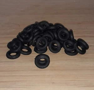 Trade Pack x 50 Corgi Tyres Land Rover 17mm Landrover Pre 1967 Reproduction - Picture 1 of 1