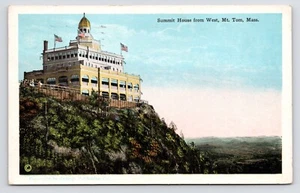 Mount Tom Summit House aus West Holyoke Massachusetts MA 1920er Postkarte - Bild 1 von 2