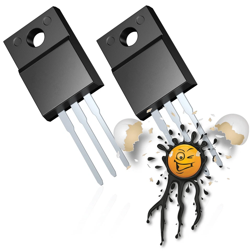 2x Fairchild FQpf2N60 FQpf4N60 FQpf5N60 FQpf6N60 FQpf8N FQpf10N FQpf12N FQpf120N