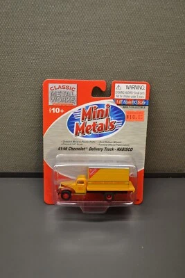 Mini Metals HO / 1:87 Scale 30299 41/46 Chevrolet Delivery Truck - Nabisco - Image 1 of 2