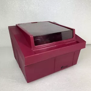 Fellowes Pink Workstation Multi-Media Floppy Disk Diskette Tray, Model 90111 - Picture 1 of 10