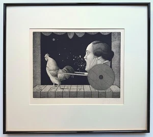 JANE LEWIS (b.1953) - 'BARTOLO' - Original Signed Limited Edition Etching - Picture 1 of 8
