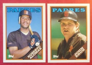 1988 Topps San Diego Padres Team Set with Traded (37 Cards) - Picture 1 of 1