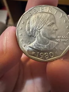 1980-S Susan B. Anthony Dollar • San Francisco Mint • Business Strike - Picture 1 of 5