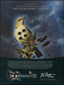 B.C. Rich Mockingbird special guitar series advertisement 8 x 11 ad print 2B - Picture 1 of 3