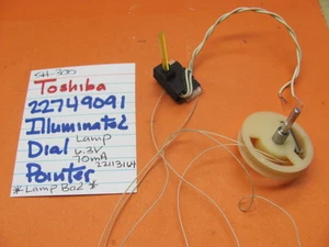 📈TOSHIBA 22749091 DIAL POINTER LAMP BAD SA-300 STEREO RECEIVER - Afbeelding 1 van 4