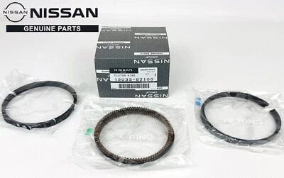 Oem Nissan Maxima Murano Pathfinder Infiniti G35 I35 Piston Ring Set 12033-8J100 - Image 1 of 4