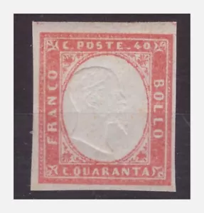 Cerdeña 1861 - Centavos 40 - Nuevo Menta MNH - Imagen 1 de 1