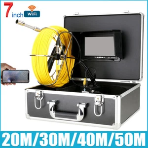 7" Wireless WiFi Pipe Inspection Video Camera Industrial Endoscope Android / IOS - Picture 1 of 12