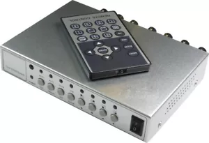 4 Kamera Video Quad Multiplexer Bildteiler Splitter Überwachungskamera - Bild 1 von 6