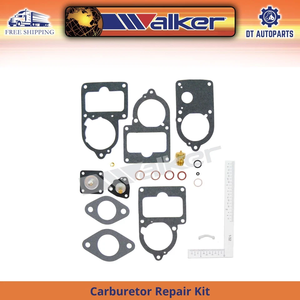 Kit de reparación de carburador andador para Volkswagen Rabbit 1976, 1982-1984 Foto 1 de 1