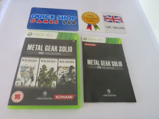 Jogo Xbox 360 Metal Gear Solid HD Collection - Konami - Gameteczone a  melhor loja de Games e Assistência Técnica do Brasil em SP