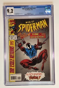 Web Of Spider-man 118 Cgc 9.2 1994 Marvel 1st Scarlet Spider - Picture 1 of 3