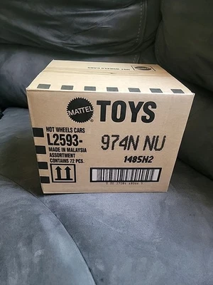 Hot Wheels 2025 Case N Box Factory-Sealed 72pcs Assortment Basic Cars Mainline  - Image 1 of 4