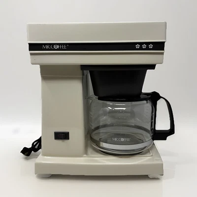Mr. Coffee (CM-10) 复古 20 世纪 70 年代 10 杯咖啡机 自动滴水 -EUC! ✅测试 — 第 1/4 张图片