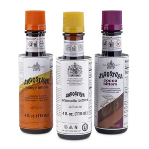 Angostura Cocktail Bitters- 3 Pack - Aromatic, Orange , Cocoa - Picture 1 of 4