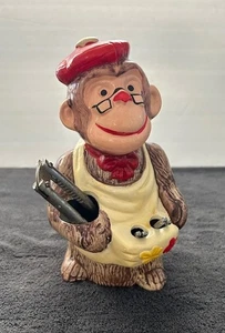 Vintage Ceramic Monkey Nutcracker Holder - Picture 1 of 8