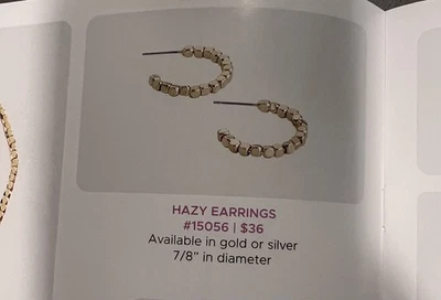 Park Lane’s Hazy Earrings In Gold Tone Brand New In Box - Image 1 of 2