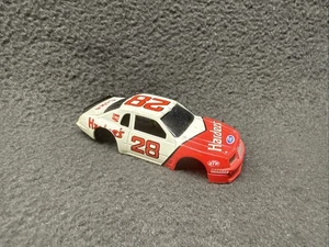 Tyco Magnum 440x2 Hardee's #28 Ford Thunderbird Ho Slot Car Body Only Lighted - Picture 1 of 6