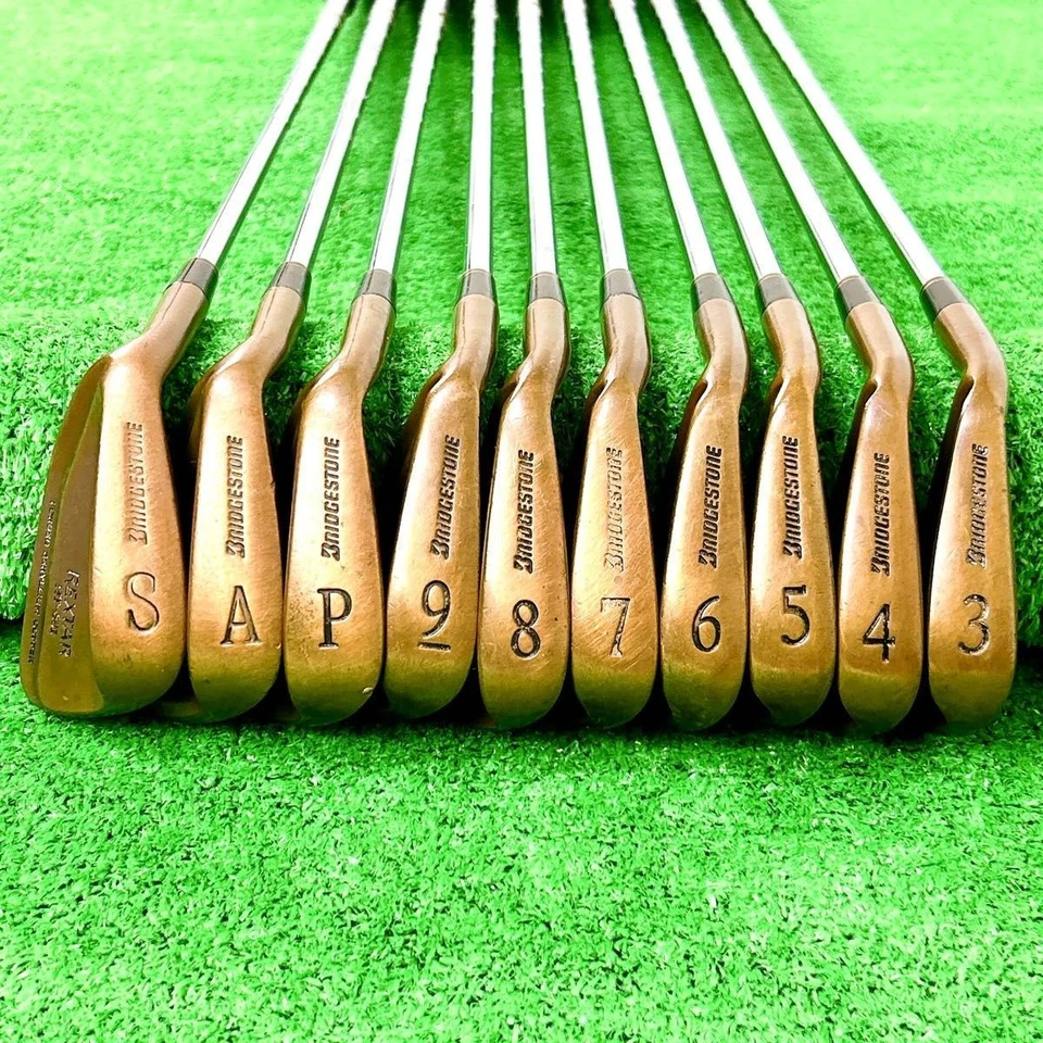 [Lefty / BRIDGESTONE] REXTAR HT-301 BeCu Iron Set 10pcs 3-4-5-6-7-8-9-P-A-S R - Image 1 of 4