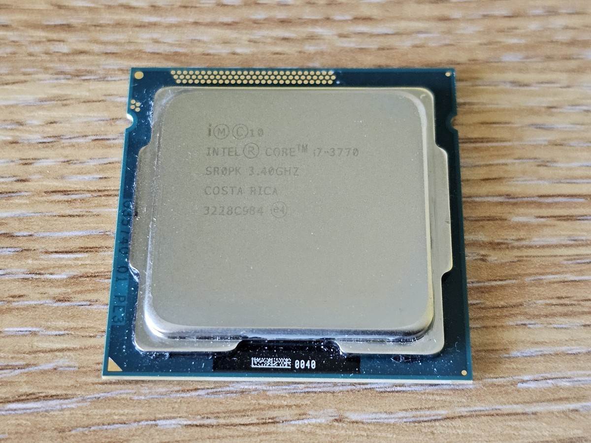 T647】CPU☆Core i7-3770/3.40GHz