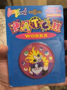 1990's Lisa Frank Patch Bubble Cats Vintage Kitties - Picture 1 of 2