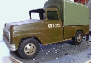 RARE Tonka GR-2-2431 Army Troop Carrier Canopy - Olive Green - made to order - Picture 1 of 8