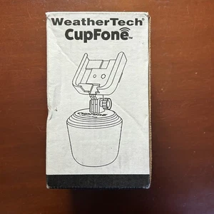WeatherTech CupFone Universal Adjustable Cup Holder Car Mount For Cell Phones - Picture 1 of 9