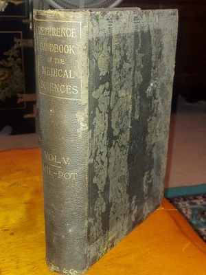 1894 Reference Handbook of MEDICAL SCIENCES bu Albert Buck Vol V  Illustrated  Foto 1 de 4
