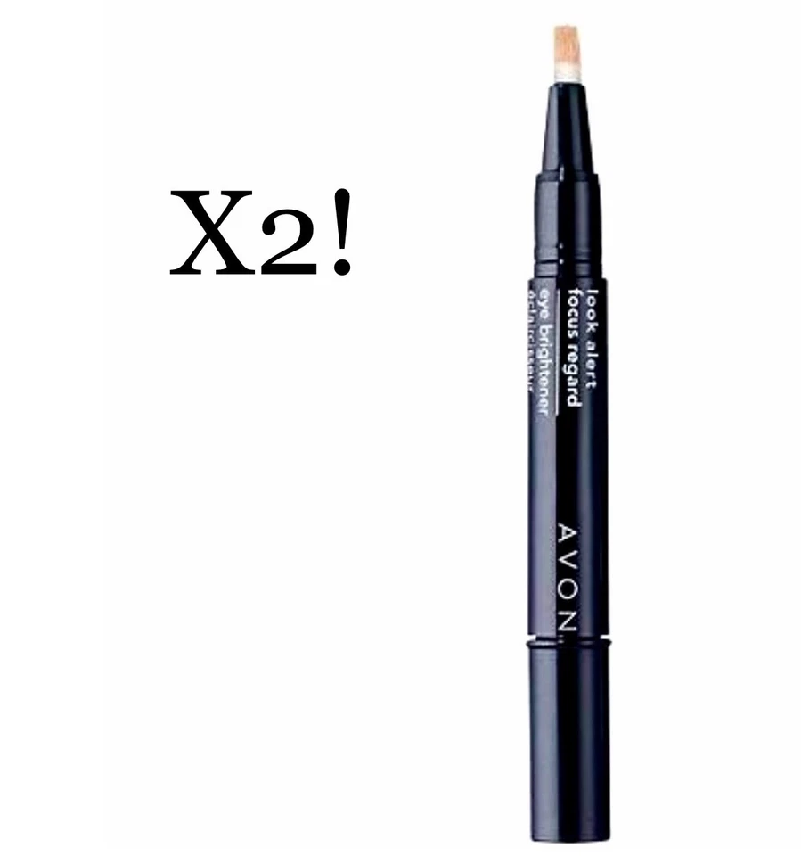 Set of 2 Avon LOOK ALERT Eye Brightener Pen ILLUMINATING PEARL NOS Sealed! - Image 1 of 1