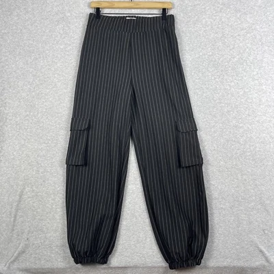 Pantalones de chándal cargo a rayas Urban Outfitters para mujer talla M Y2K ropa de calle vanguardistas Foto 1 de 4