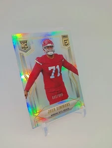 2025 Donruss Elite Josh Simmons RC /999 #160 - Bild 1 von 2