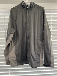 Nike Golfjacke Herren Large Grau Full Zip Active - Bild 1 von 8