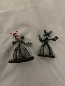 Mangle And Phantom Foxy FNAF Five Nights At Freddys Hero Serie Mundial ¡Lote de 2!! - Imagen 1 de 4
