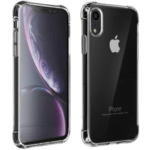 Coque Apple iPhone XR Flexible Antichoc Coins Bumper Transparent - Photo 1 sur 6